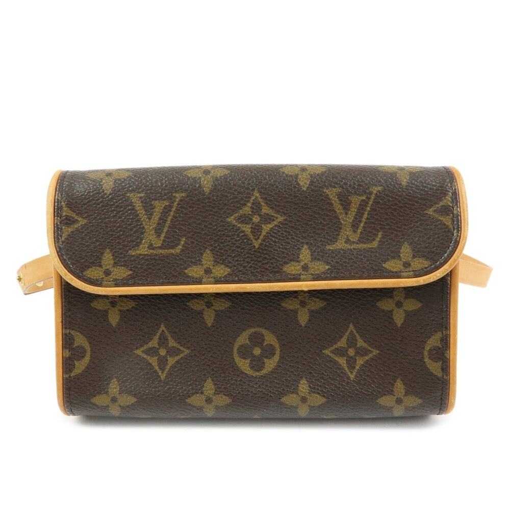 Louis Vuitton Monogram Pochette Florentine Belt Bag Brown